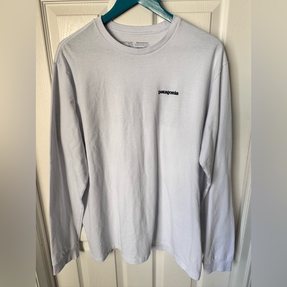 Mens Patagonia Responsibili Tee Graphic Long Sleeve T Shirt Size XL - Picture 3 of 7